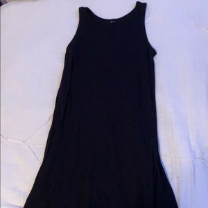 black cloth dress